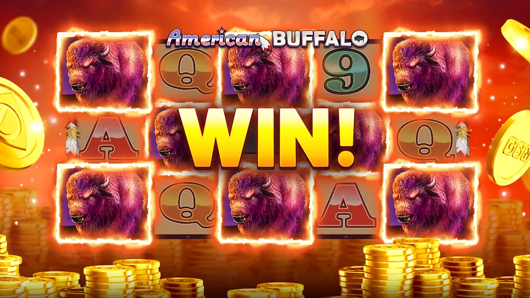 GSN Casino: Slot Machine Games (ГСН Казино) [МОД: Много денег, Монет и Все открыто] Screenshot 1