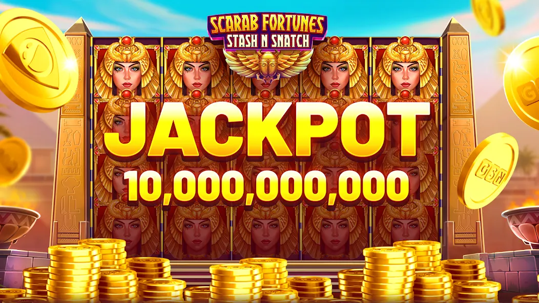 GSN Casino: Slot Machine Games (ГСН Казино) [МОД: Много денег, Монет и Все открыто] Screenshot 5