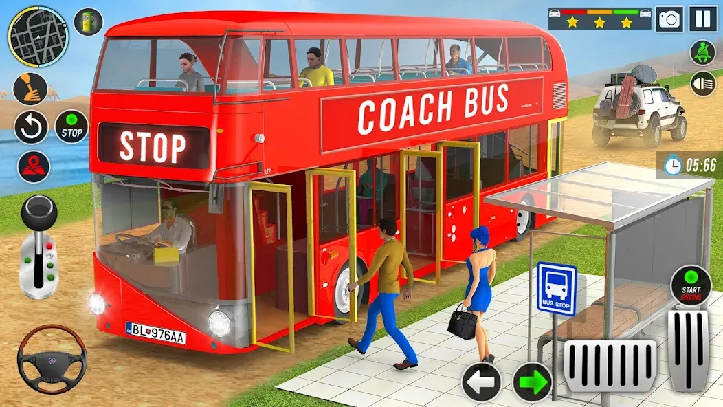 City Bus Simulator Bus Games (Сити Бас Симулятор Бас Игры) [МОД: Бесконечные деньги, Монеты и Мега MOD] Screenshot 3
