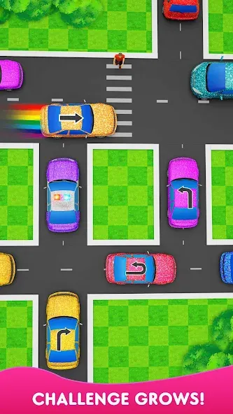 Traffic Jam - Car Escape Games (Паркинг Джем 3D) [МОД: Все открыто, Дополнительные деньги и Меню MOD] Screenshot 3