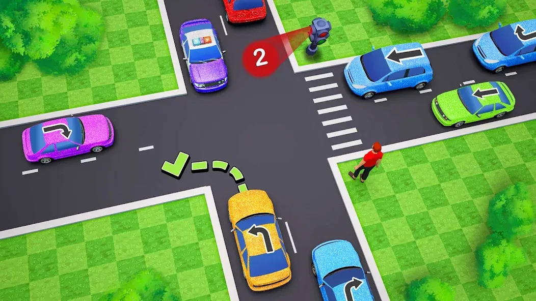 Traffic Jam - Car Escape Games (Паркинг Джем 3D) [МОД: Все открыто, Дополнительные деньги и Меню MOD] Screenshot 4