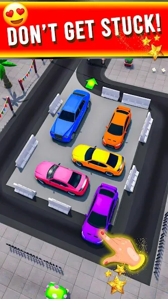 Traffic Jam - Car Escape Games (Паркинг Джем 3D) [МОД: Все открыто, Дополнительные деньги и Меню MOD] Screenshot 5