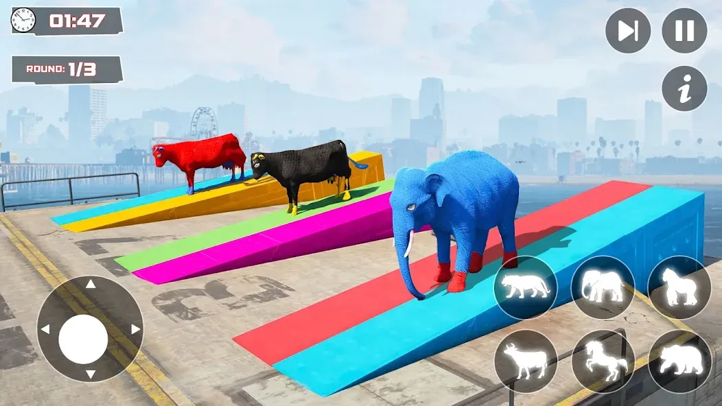 GT Animal 3D: Racing Game (Анимал Симулятор 3D) [МОД: Все открыто, Дополнительные деньги и Меню MOD] Screenshot 2