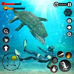 Скачать Hungry Animal Crocodile Games [МОД: Много денег, Монет и Все открыто] | Взлом Hungry Animal Crocodile Games на Андроид