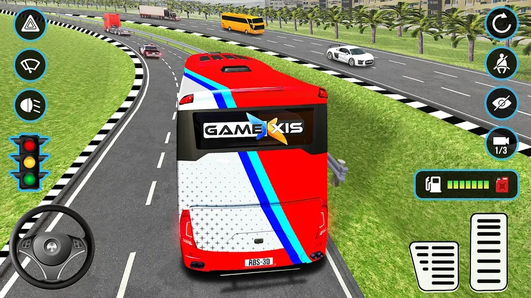 Real Bus Simulator: WW BusTour (Риал Бас Симулятор) [МОД: Много денег, Монет и Все открыто] Screenshot 1