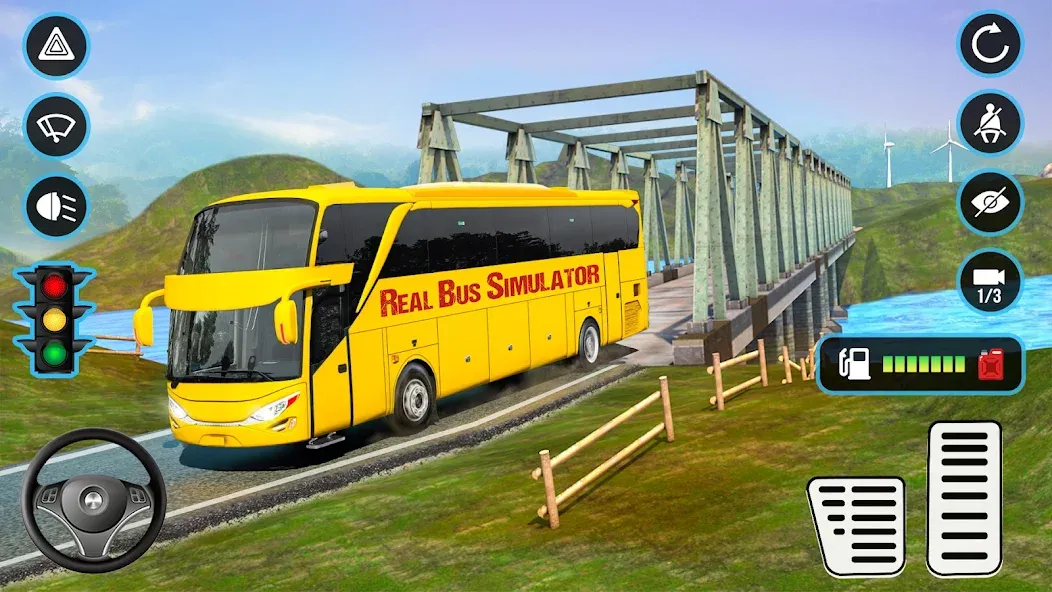 Real Bus Simulator: WW BusTour (Риал Бас Симулятор) [МОД: Много денег, Монет и Все открыто] Screenshot 2