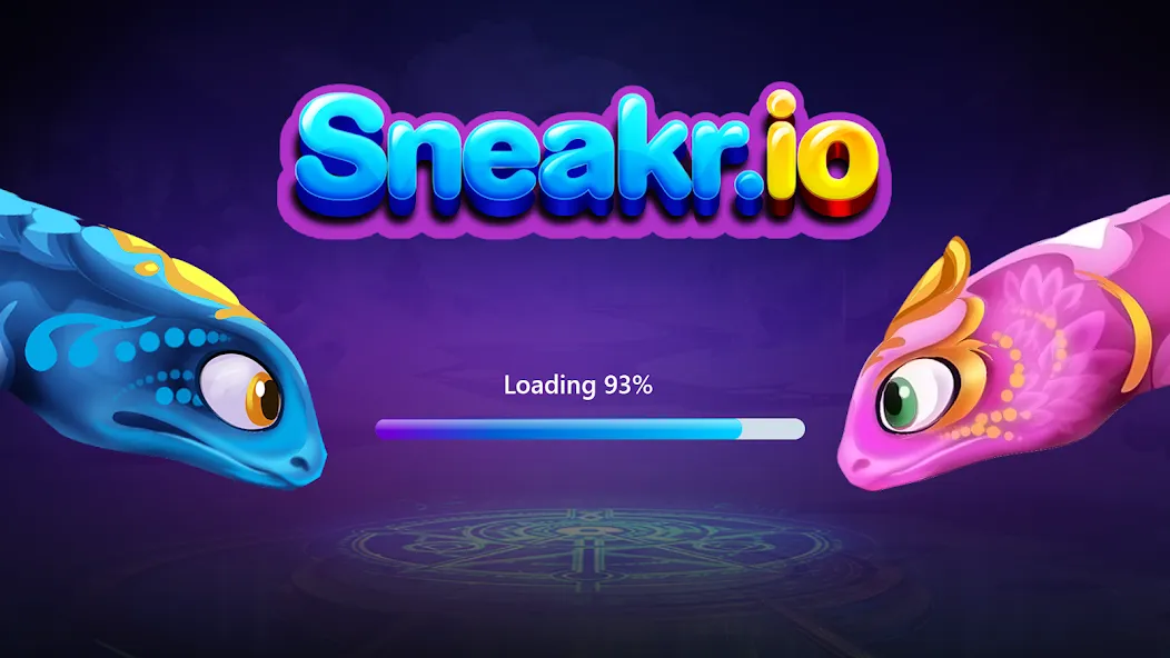 Sneak.io - Snake Game [МОД: Много монет, Открытые уровни и Мега MOD] Screenshot 3