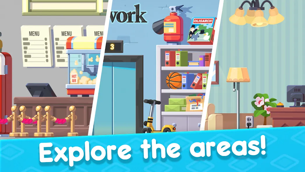 Merge Hotel: Family Story Game (Мердж Отель) [МОД: Меню, Бесконечные монеты и Открытые уровни] Screenshot 2