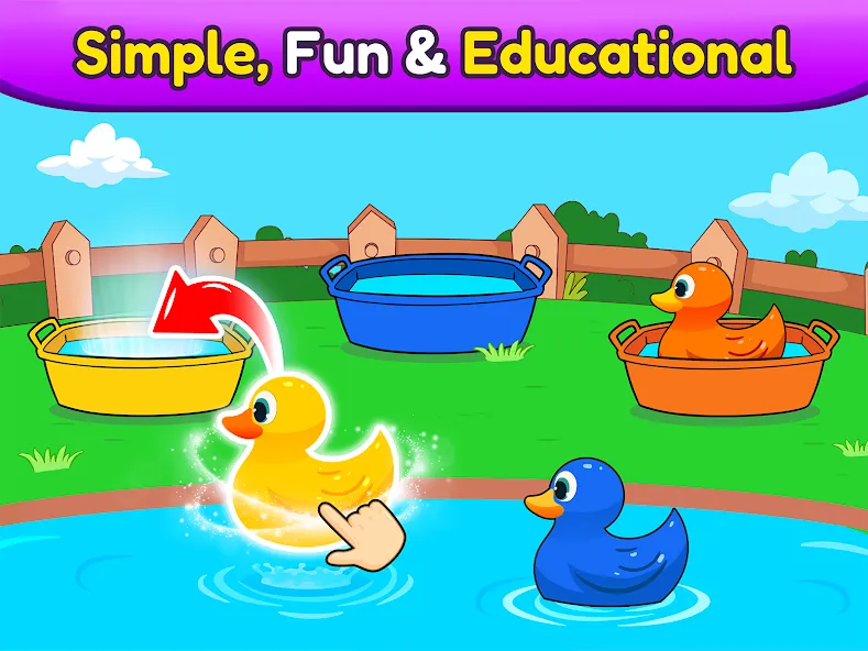 Bebi: Baby Games for 2-4y kids [МОД: Меню, Бесконечные монеты и Открытые уровни] Screenshot 2