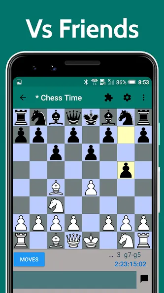 Chess Time - Multiplayer Chess (Чесс Тайм) [МОД: Много монет, Открытые уровни и Мега MOD] Screenshot 3