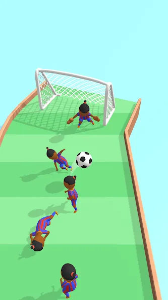 Soccer Dash (окер Даш) [МОД: Много монет, Открытые уровни и Мега MOD] Screenshot 1