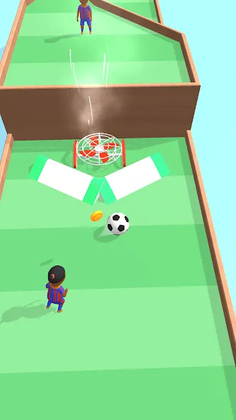 Soccer Dash (окер Даш) [МОД: Много монет, Открытые уровни и Мега MOD] Screenshot 4