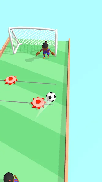 Soccer Dash (окер Даш) [МОД: Много монет, Открытые уровни и Мега MOD] Screenshot 5