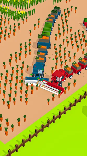 Harvest.io – 3D Farming Arcade [МОД: Много монет, Открытые уровни и Мега MOD] Screenshot 4
