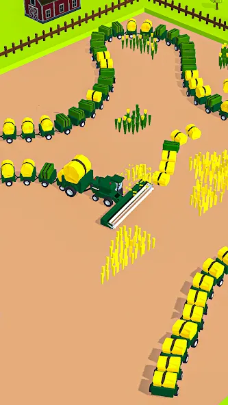 Harvest.io – 3D Farming Arcade [МОД: Много монет, Открытые уровни и Мега MOD] Screenshot 5