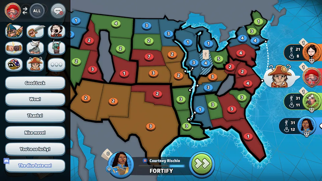 RISK: Global Domination (РИСК) [МОД: Все открыто, Дополнительные деньги и Меню MOD] Screenshot 3