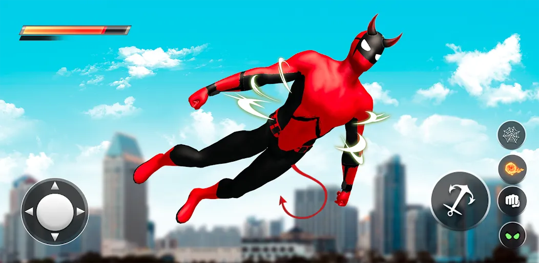 Spider Rope Hero - Vice Town (Спайдер Роуп Герой) [МОД: Много денег, Монет и Все открыто] Screenshot 3
