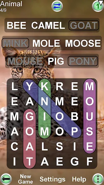 Word Search Ultimate [МОД: Деньги, Монеты и Меню MOD] Screenshot 5