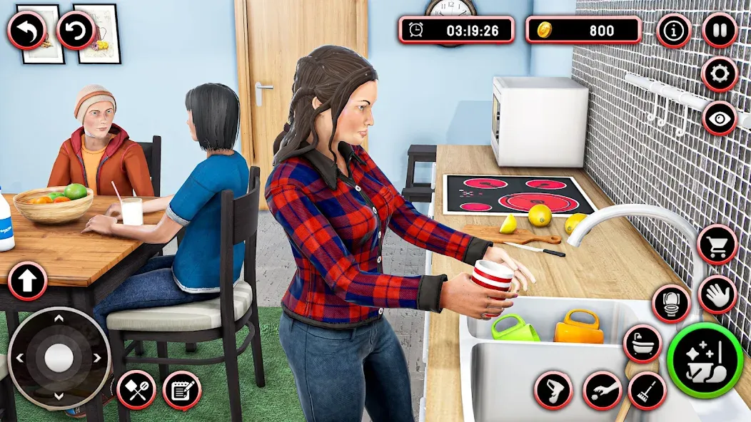 Mom Simulator & Mom Games [МОД: Много денег, Монет и Все открыто] Screenshot 1