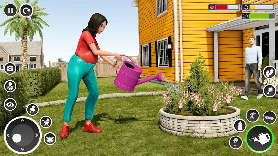 Pregnant Mom Simulator Games [МОД: Все открыто, Дополнительные деньги и Меню MOD] Screenshot 4