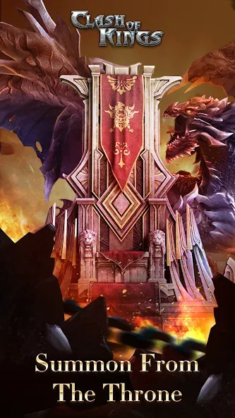 Clash of Kings (Клаш оф Кингс) [МОД: Все открыто, Дополнительные деньги и Меню MOD] Screenshot 1