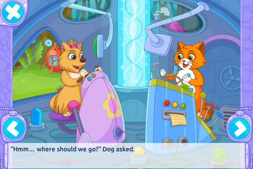 Cat & Dog Story Adventure Game [МОД: Много денег, Монет и Все открыто] Screenshot 1