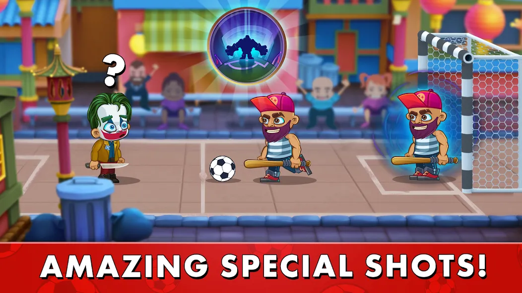 Street Soccer：Ultimate Fight [МОД: Меню, Бесконечные монеты и Открытые уровни] Screenshot 2