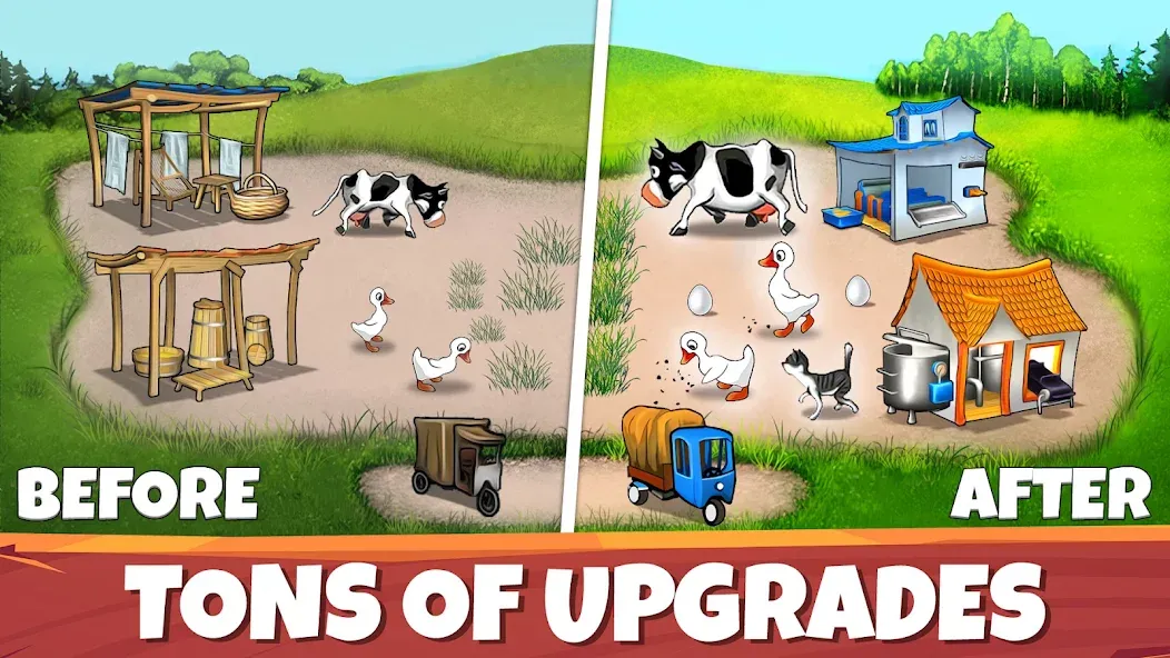 Farm Frenzy：Legendary Classics [МОД: Много монет, Открытые уровни и Мега MOD] Screenshot 2