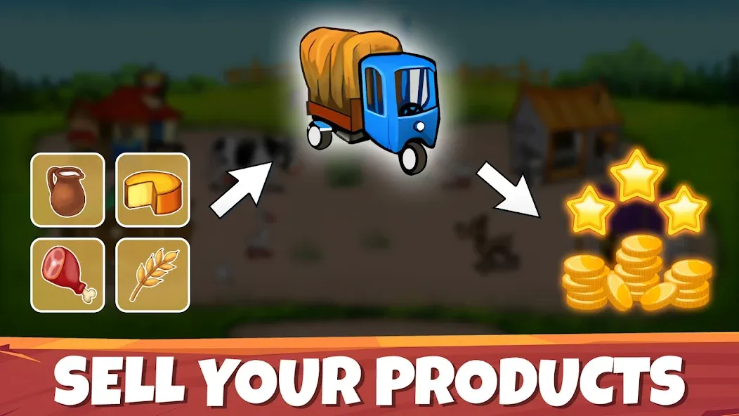 Farm Frenzy：Legendary Classics [МОД: Много монет, Открытые уровни и Мега MOD] Screenshot 3