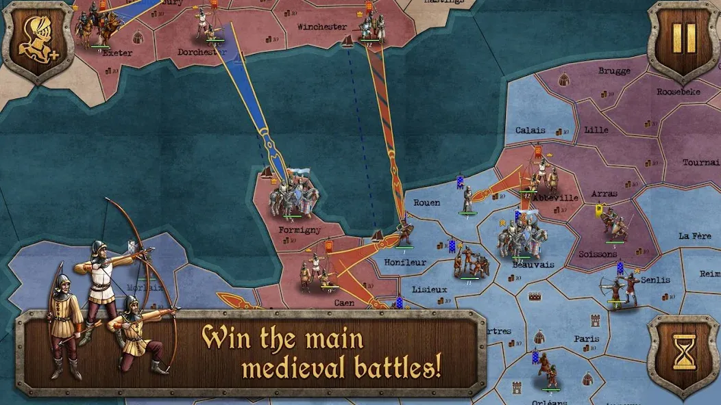 S&T: Medieval Wars [МОД: Деньги, Монеты и Меню MOD] Screenshot 1