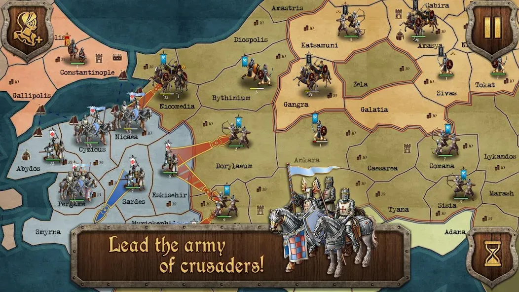 S&T: Medieval Wars [МОД: Деньги, Монеты и Меню MOD] Screenshot 2