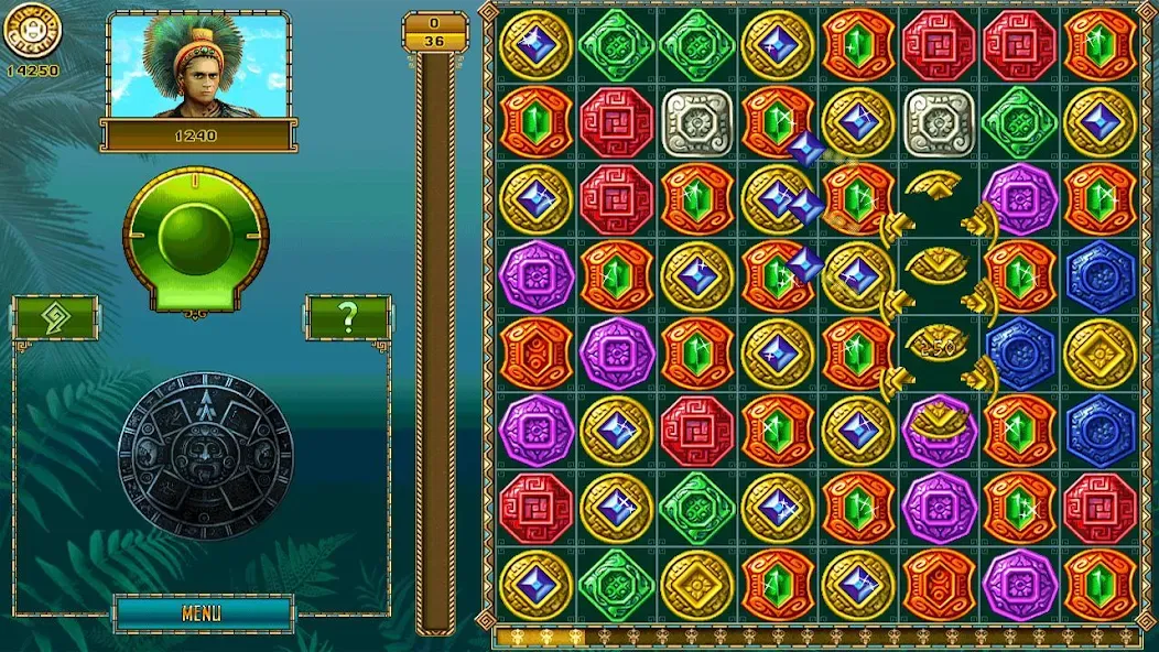 Treasure of Montezuma－wonder 3 [МОД: Деньги, Монеты и Меню MOD] Screenshot 1