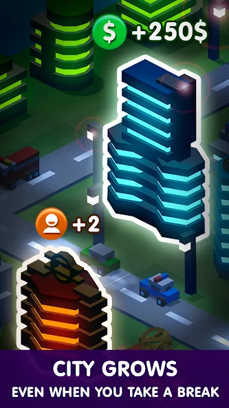 Tap Tap: Idle City Builder Sim [МОД: Деньги, Монеты и Меню MOD] Screenshot 3