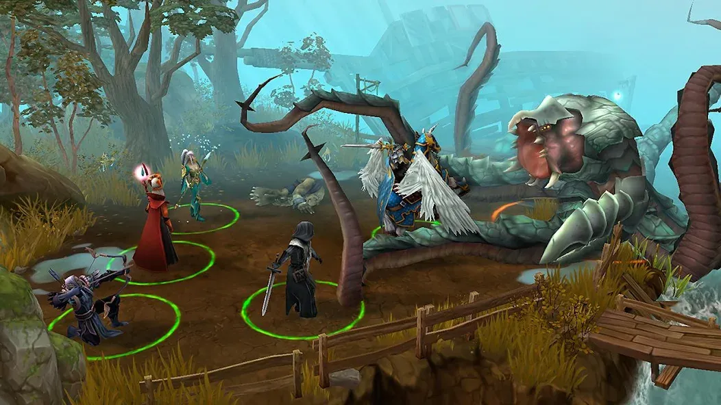 Heroes of Discord: Offline RPG [МОД: Много монет, Открытые уровни и Мега MOD] Screenshot 2
