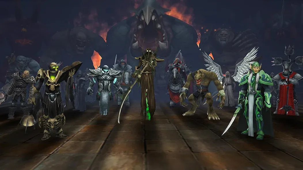 Heroes of Discord: Offline RPG [МОД: Много монет, Открытые уровни и Мега MOD] Screenshot 5