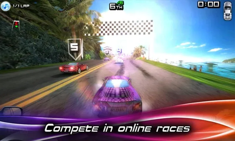 Race Illegal: High Speed 3D (Рейс Иллигал) [МОД: Все открыто, Дополнительные деньги и Меню MOD] Screenshot 1