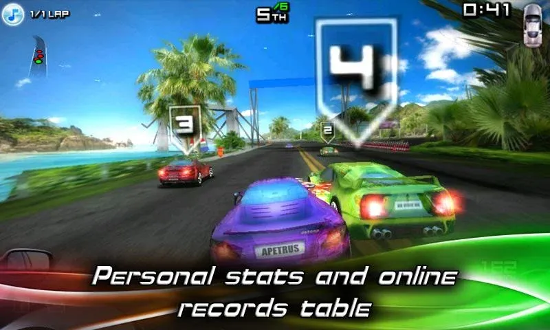 Race Illegal: High Speed 3D (Рейс Иллигал) [МОД: Все открыто, Дополнительные деньги и Меню MOD] Screenshot 4