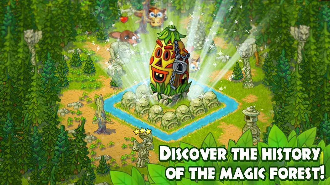 Animal Village: Forest Ranch [МОД: Меню, Бесконечные монеты и Открытые уровни] Screenshot 2