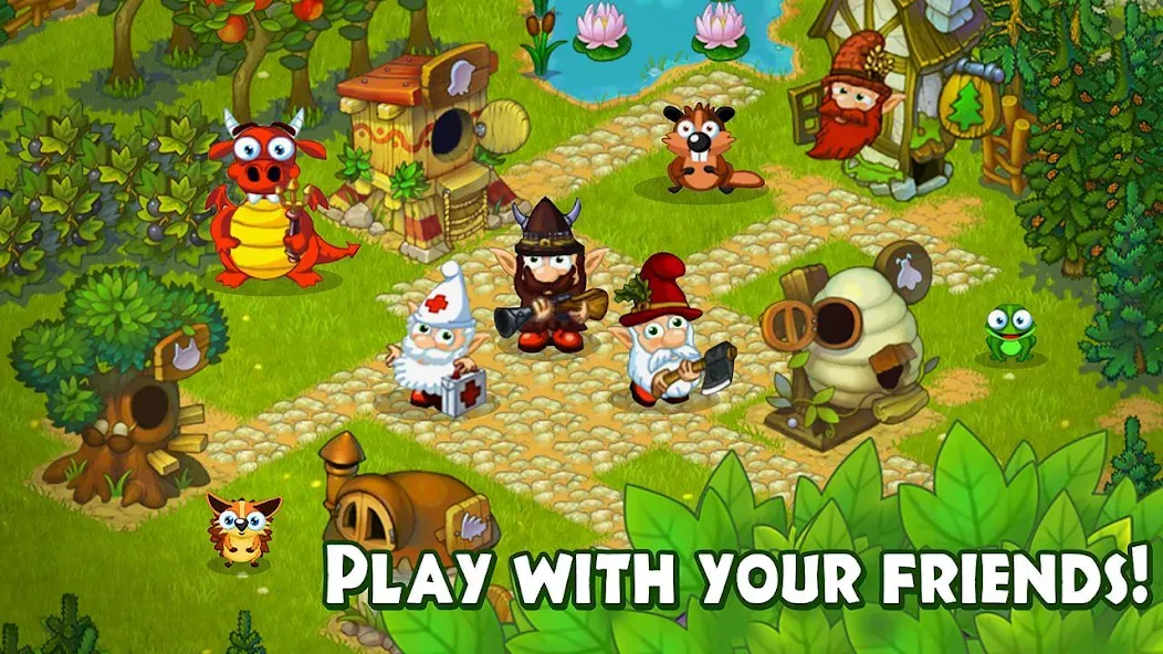 Animal Village: Forest Ranch [МОД: Меню, Бесконечные монеты и Открытые уровни] Screenshot 5