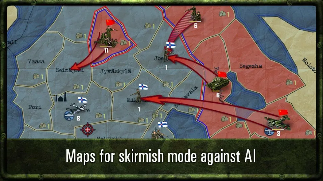 Strategy & Tactics: WW2 [МОД: Много монет, Открытые уровни и Мега MOD] Screenshot 5