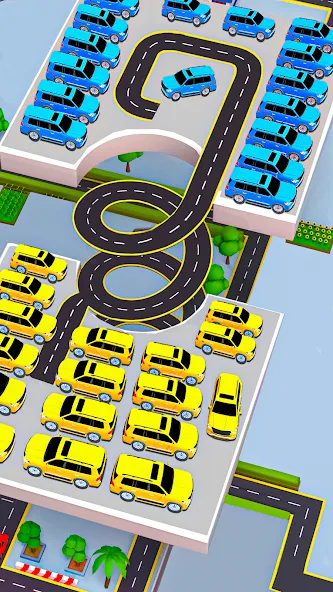 Traffic Jam Puzzle Games 3D [МОД: Много монет, Открытые уровни и Мега MOD] Screenshot 4