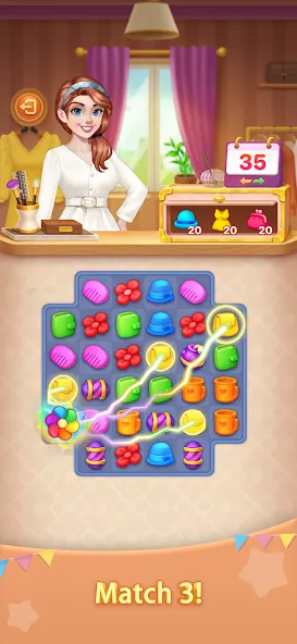 Hey Beauty: Love & Puzzle (Хей Бьюти) [МОД: Много денег, Монет и Все открыто] Screenshot 3