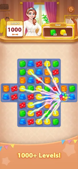 Hey Beauty: Love & Puzzle (Хей Бьюти) [МОД: Много денег, Монет и Все открыто] Screenshot 4