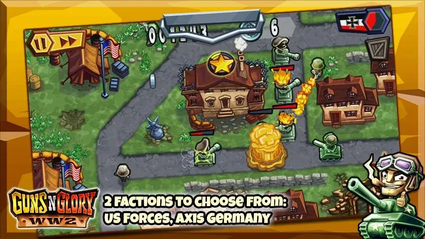 Guns'n'Glory WW2 [МОД: Бесконечные деньги, Монеты и Мега MOD] Screenshot 2