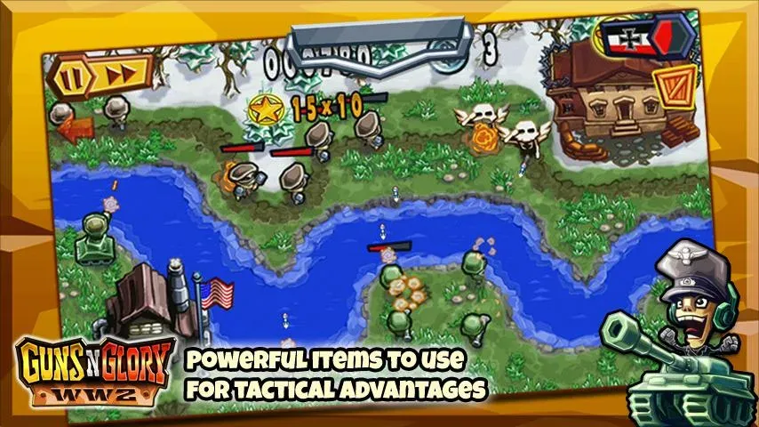 Guns'n'Glory WW2 [МОД: Бесконечные деньги, Монеты и Мега MOD] Screenshot 4