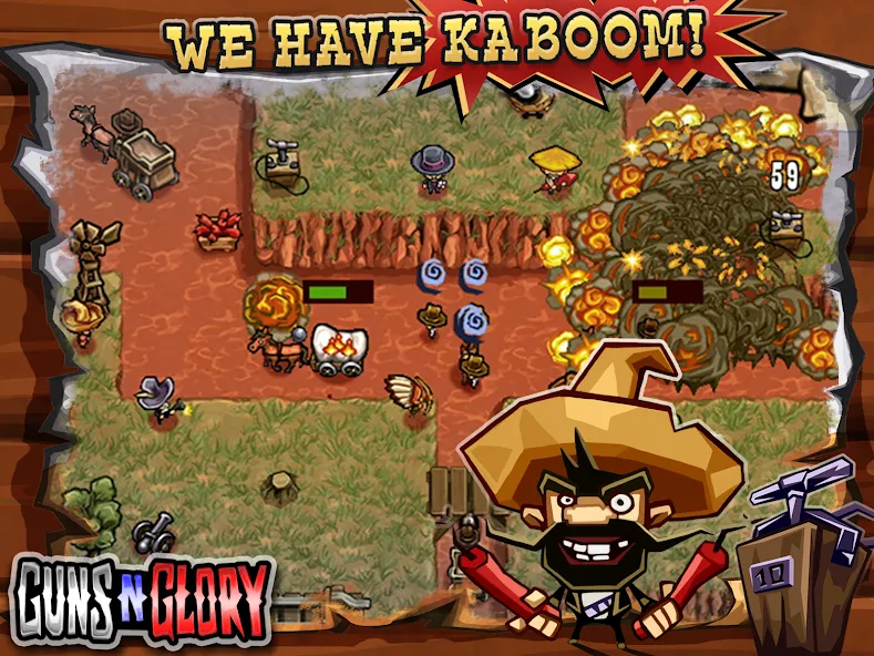 Guns'n'Glory [МОД: Много монет, Открытые уровни и Мега MOD] Screenshot 5