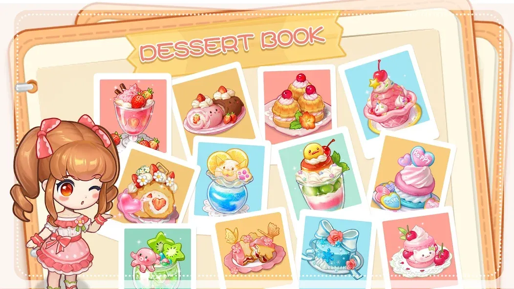 Happy Desserts！ [МОД: Деньги, Монеты и Меню MOD] Screenshot 3