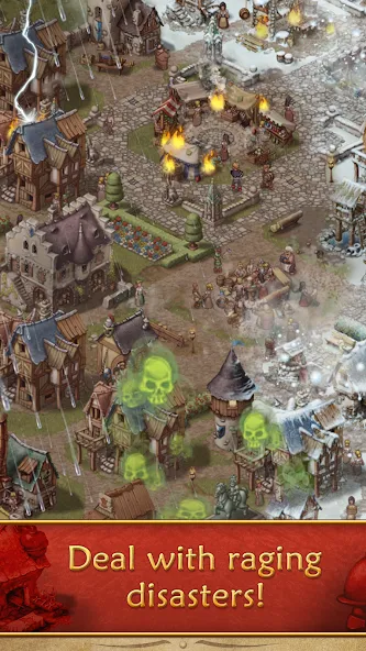 Townsmen [МОД: Меню, Бесконечные монеты и Открытые уровни] Screenshot 5