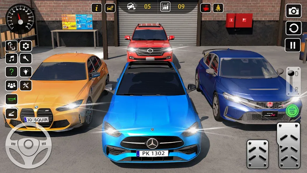 Super Car Parking 3d Games [МОД: Меню, Бесконечные монеты и Открытые уровни] Screenshot 5