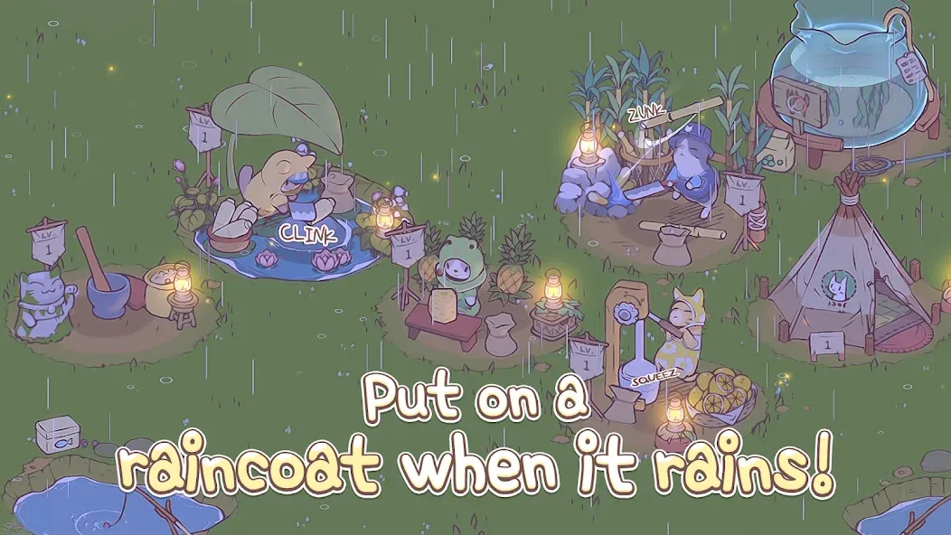 Cats & Soup - Cute Cat Game [МОД: Бесконечные деньги, Монеты и Мега MOD] Screenshot 4